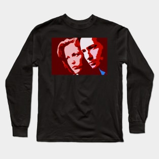 mulder and scully Long Sleeve T-Shirt